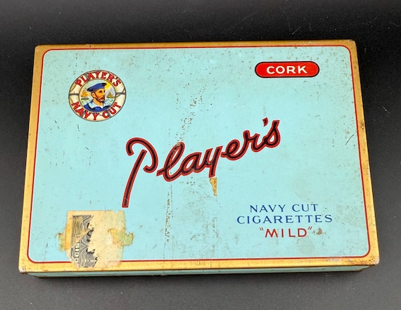 Vintage 1950 Player's Navy Cut Cigarette 