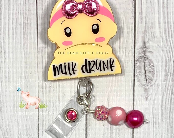 Breastfeeding Badge Reel Nurse Badge Reel Baby Badge Reel Etsy