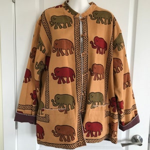 Elephant cardigan sale