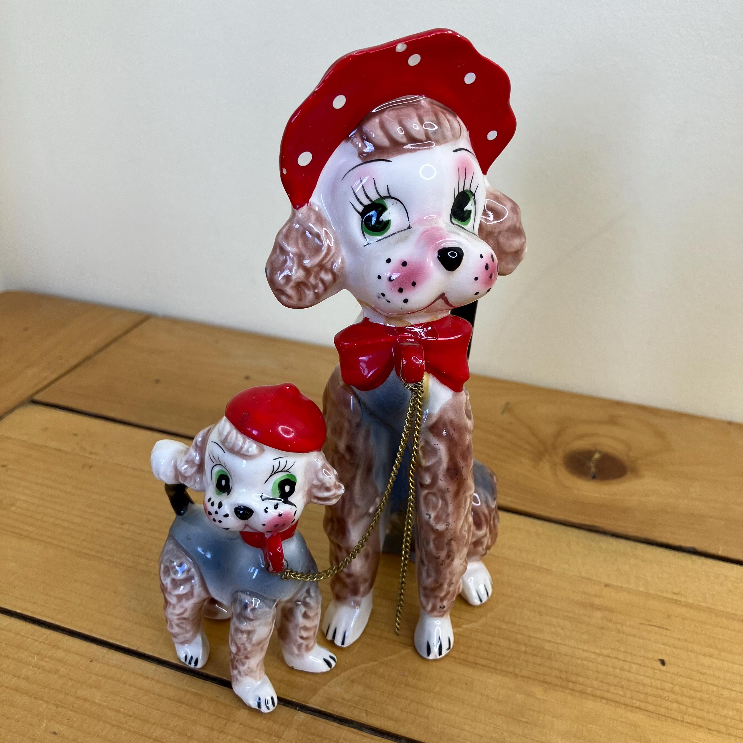 Big Eye Dog Figurine - Etsy
