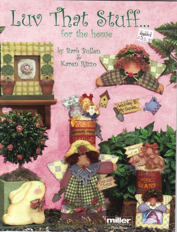 3 MILLER WOODCRAFT Craft Tole Paint Pattern Books KIDS
