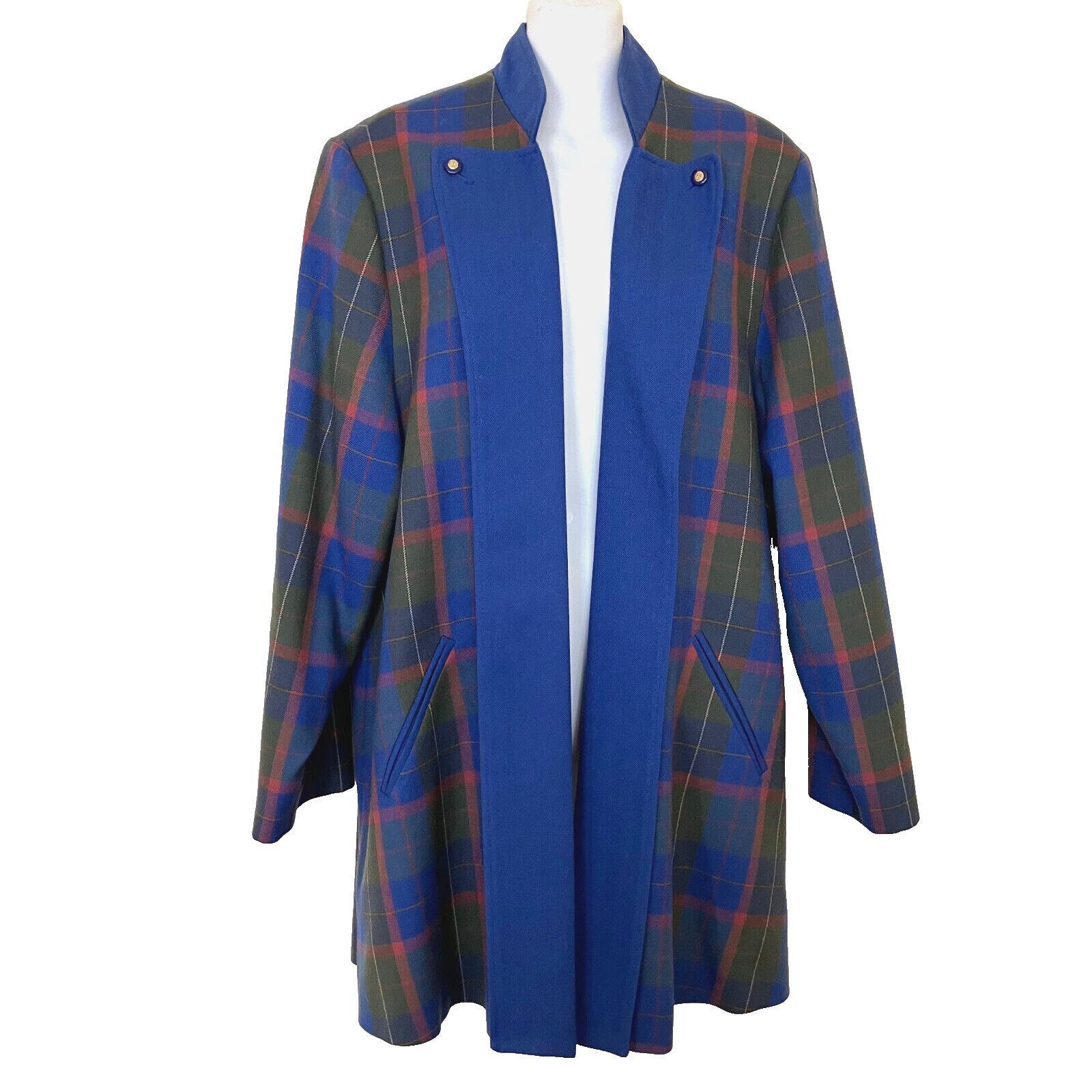 AVOCA WOOLコート　MADE IN IRELAND Avoca Collection Coat Women XXL 100 Wool Made In Ireland
