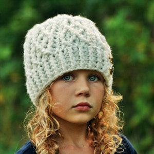 CROCHET PATTERN, The Tempest Crochet Hat Pattern, Crochet Hat Pattern, Crochet Cables, Craft Supply, DIY Hat Pattern image 1