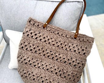 Saltwater Crochet Bag Pattern with YouTube Tutorial (PDF Download)