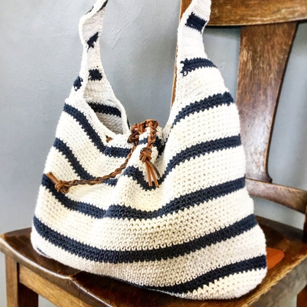 CROCHET PATTERN for making the bag, The Cameron Slouchy Bag Pattern , Crochet Pattern, Easy Bag Pattern, Crochet  Pattern