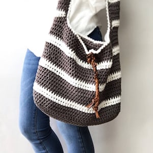 CROCHET PATTERN, The Adrian Bag , Crochet Pattern, Easy Bag Pattern, Crochet  Pattern,  Summer Bag Pattern