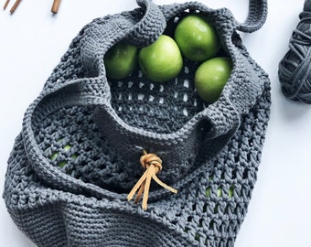 Crochet Pattern, The Edgewater Market Tote, Crochet Bag Pattern, Summer Bag Pattern, Market Bag Pattern, Pattern, Crochet
