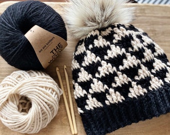 CROCHET PATTERN, The Evie Crochet Beanie Pattern, Crochet Hat Pattern, Crochet, Craft Supply, DIY Hat Pattern, Hat Pattern