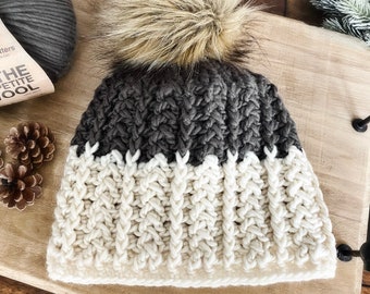 CROCHET PATTERN, The Tyler Crochet Beanie Pattern, Three Sizes,  Crochet Pattern, Crochet Hat Pattern, Crochet