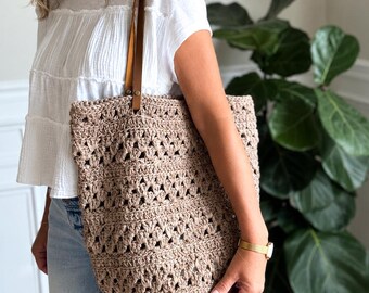 Saltwater Crochet Bag Pattern with YouTube Tutorial (PDF Download)