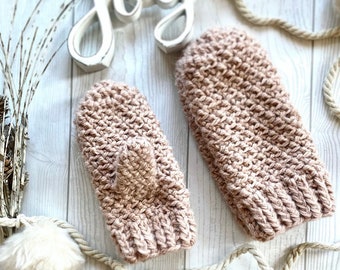 CROCHET PATTERN, The Lucy Mittens, Crochet Mittens, Easy Pattern, Mitten Pattern, Crochet Mittens, Pattern, Crochet