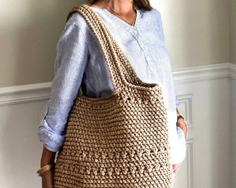 Weekender Crochet Bag Pattern with YouTube Tutorial (PDF Download)