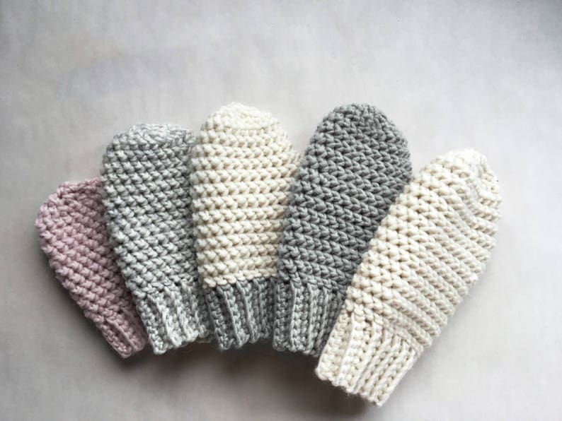 CROCHET PATTERN, The Journey Mittens, Crochet Mittens, Easy Pattern, Mitten Pattern, Crochet Mittens, Pattern, Crochet image 4