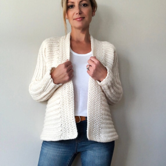 Kaleigh Cardigan Sweater Pattern 