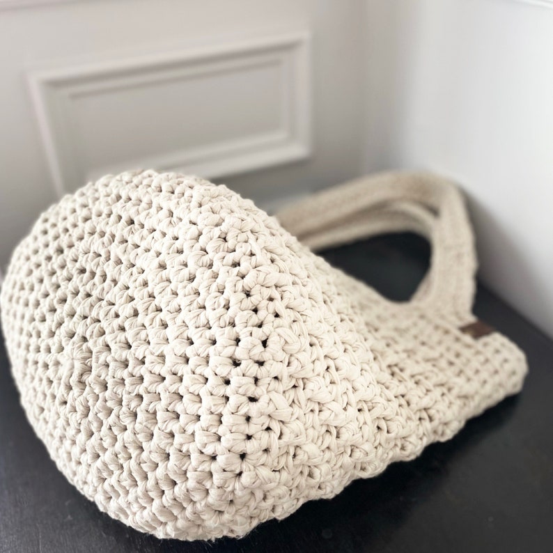 CROCHET PATTERN, The Rory Chunky Crochet Bag Pattern, Crochet Pattern image 9