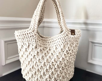 CROCHET PATTERN, The Rory Chunky Crochet Bag Pattern, Crochet Pattern