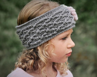 Crochet Headband Pattern, Crochet Pattern, The Carys Cabled Headband Pattern, Crochet Pattern, Crochet Earwarmer Pattern, Pattern, Crochet