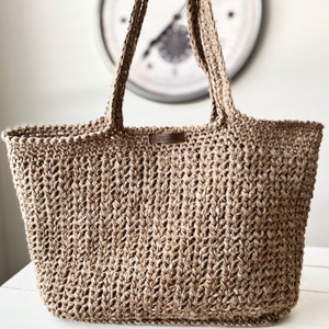 CROCHET PATTERN, The Tessa Crochet Tote, Crochet Bag Pattern, Crochet Pattern image 7