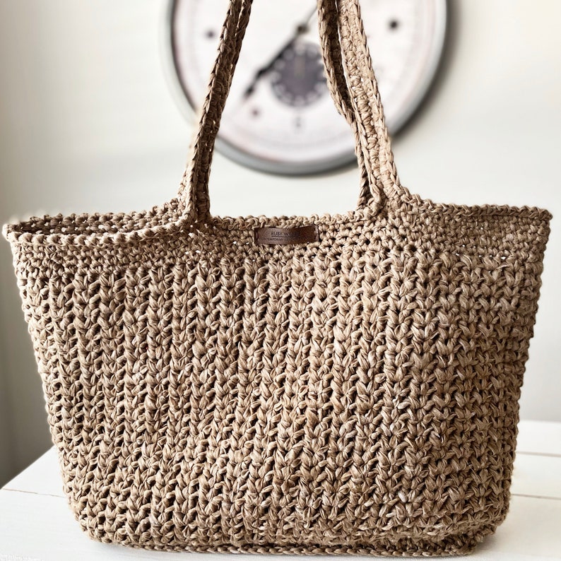 CROCHET PATTERN the Tessa Crochet Tote Crochet Bag Pattern - Etsy