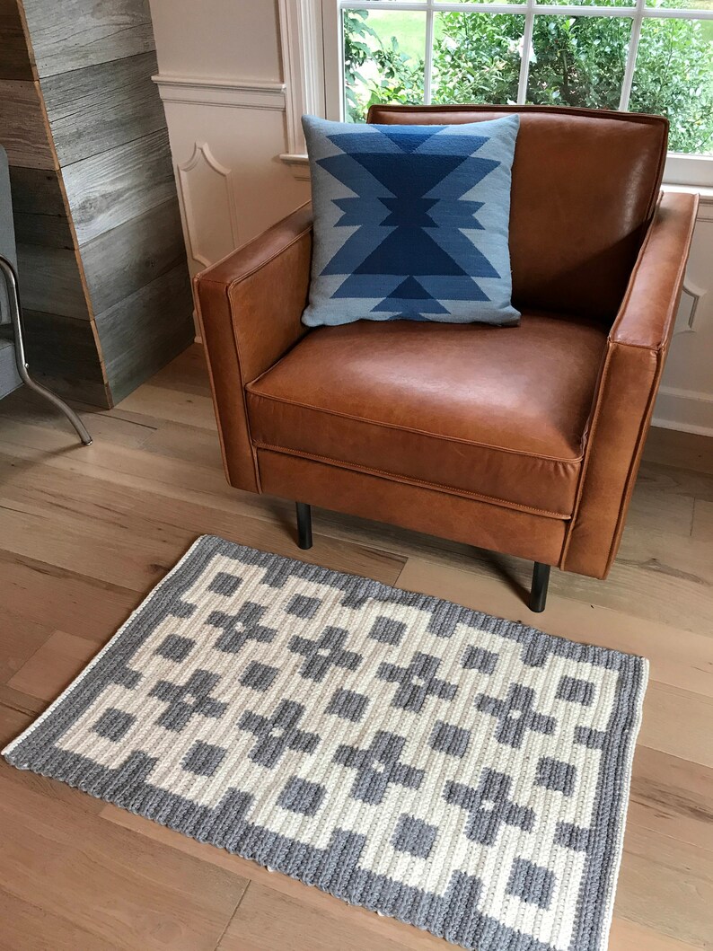 Crochet Pattern, Crochet Rug Pattern, The Julian Crochet Rug Pattern, Crochet, Patterns and Tutorials immagine 5