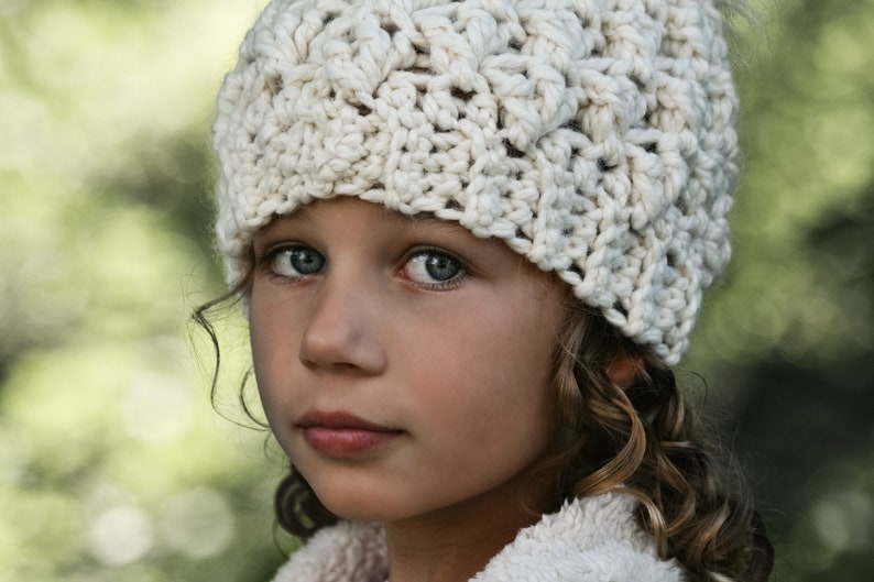 CROCHET PATTERN, The Everest Crochet Beanie Pattern, Crochet Hat Pattern, Crochet, Craft Supply, DIY Hat Pattern, Hat Pattern image 5