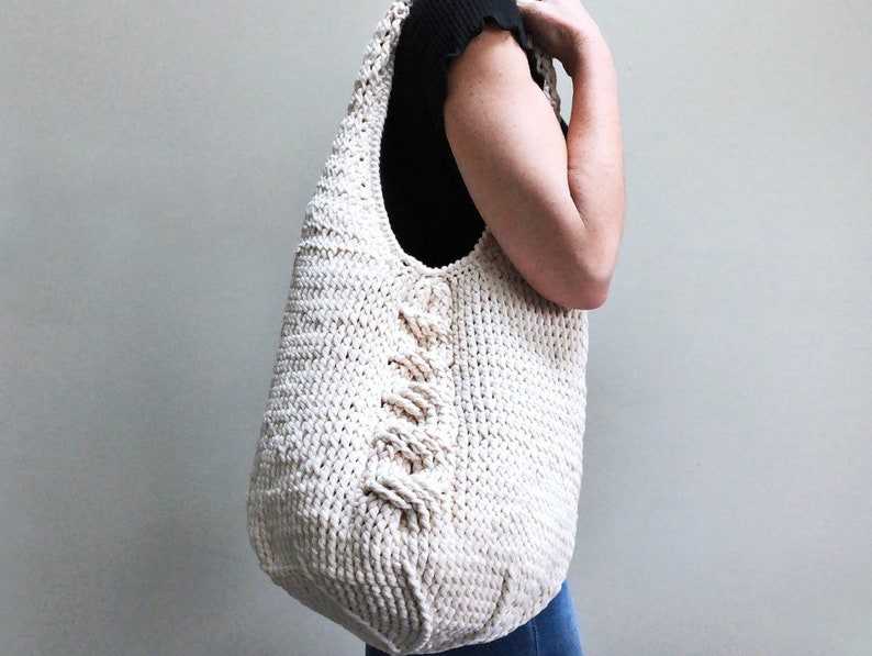 Crochet Bag Pattern, The Campbell Crochet Bag Pattern, Crochet Bag Pattern, Crochet Pattern, Summer Bag Pattern, Crochet Handbag Patter immagine 2