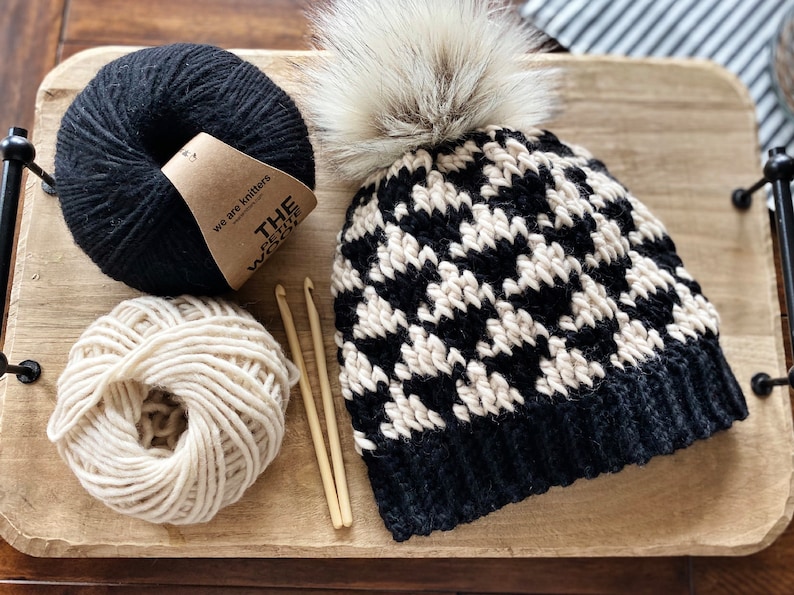 CROCHET PATTERN, The Evie Crochet Beanie Pattern, Crochet Hat Pattern, Crochet, Craft Supply, DIY Hat Pattern, Hat Pattern image 1