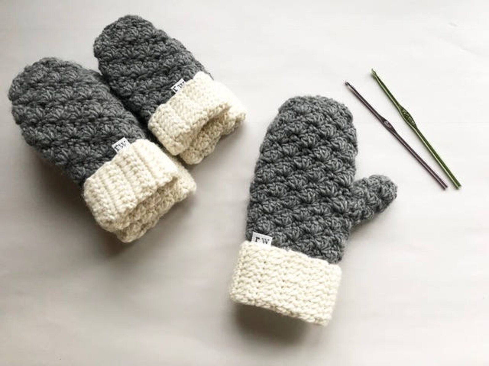 Toddler Thumbless Mittens Crochet Pattern at Jesse Blevins blog
