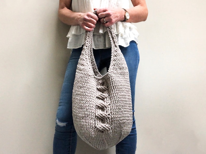 Crochet Bag Pattern, The Campbell Crochet Bag Pattern, Crochet Bag Pattern, Crochet Pattern, Summer Bag Pattern, Crochet Handbag Patter image 4