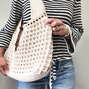 Crochet Bag Pattern, The Waffle Stitch Crochet Bag Pattern, Crochet Bag Pattern, Crochet Pattern, Summer Bag Pattern, Crochet Handbag Patter image 3