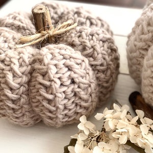 CROCHET PATTERN, The Wheatley Crochet Pumpkin Pattern in Two Sizes, Crochet Pumpkin Pattern, Crochet Pumpkins