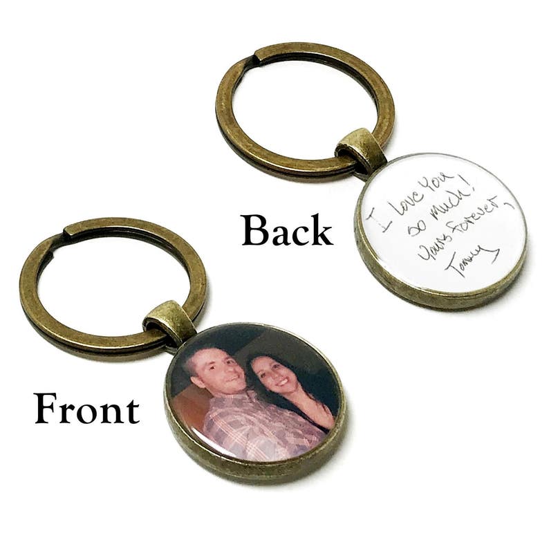 Personalized Handwriting Keychain. Create Your Own Custom Etsy