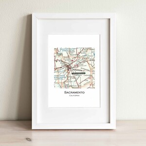 Impresión artística personalizada de mapa cuadrado. Solo impresión. Sin marco. Puedes elegir cualquier ciudad del mundo. Texto personalizado. Hogar. Familia. Viaje. Regalo de boda.