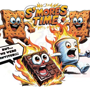 Camping-Funny S'mores