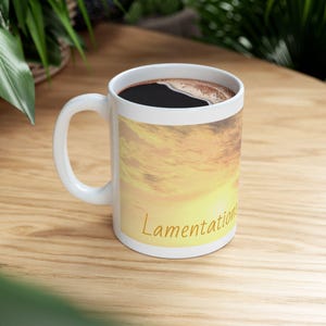 Inspirational Ceramic Mug - Perfect Gift for Everyday Motivation, Faith, Coffee Lover, Religious Occasions, Devotional Use
