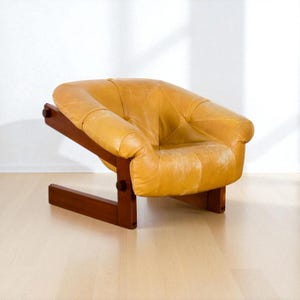 Rare Vintage 1970s Percival Lafer MP-131 Yellow Lounge Chair – Mid-Century Modern Icon