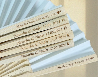 Bulk Fans Bridal Party Favors,Custom Engraved Sandalwood Fans,Personalized Wedding Hand Fans,WeddingFavor Fans,Bridesmaids Gifts,Part Favors