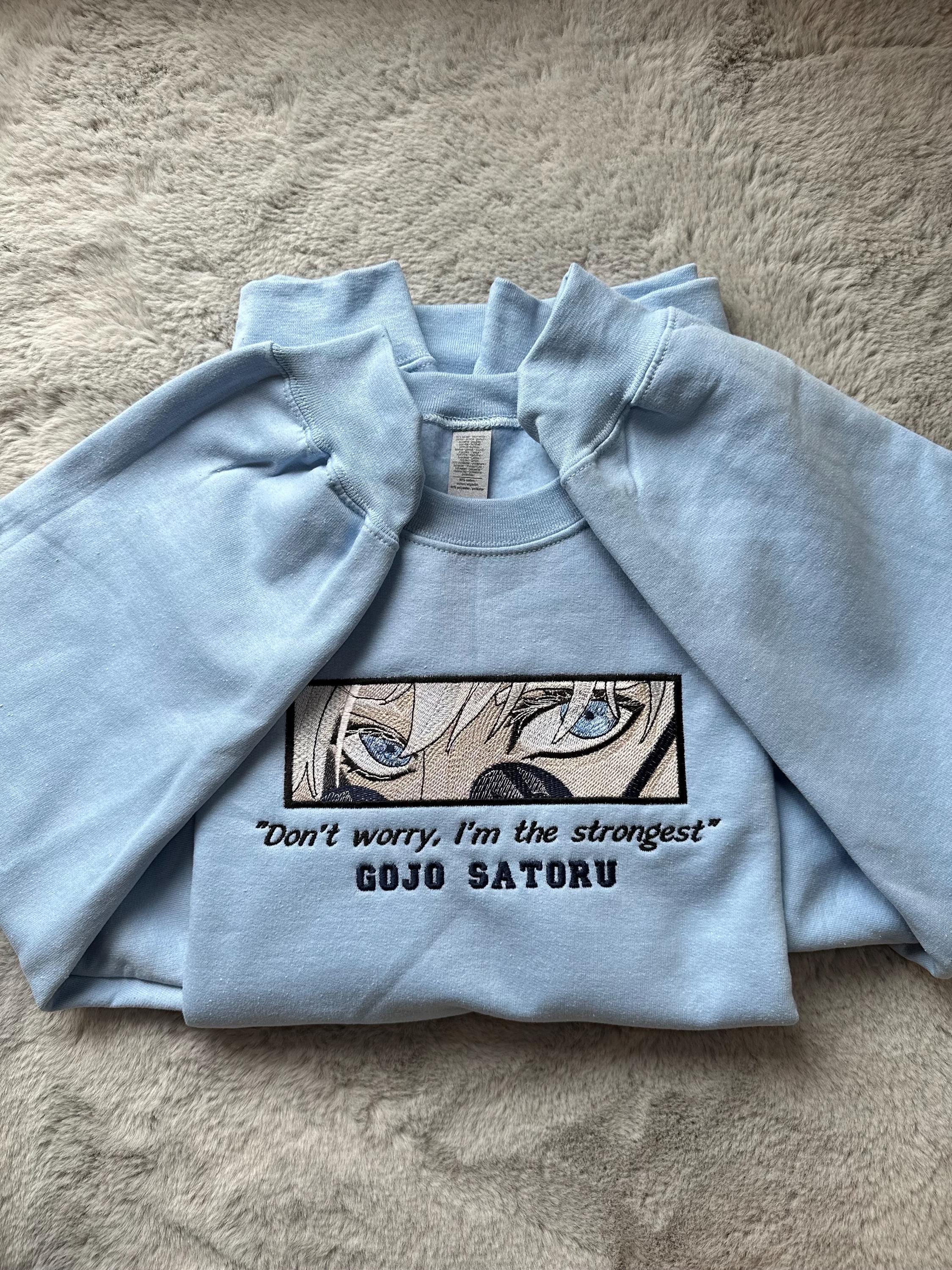 Gojo Satoru Embroidered Sweatshirt 2 | JJK Anime Crewneck