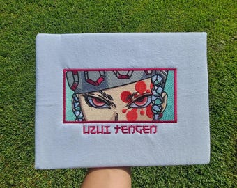 Tengen Uzui Embroidered Sweatshirt | Demon Slayer Anime Crewneck