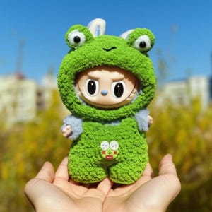 Amigurumi Labubu Crochet Outfit Pattern | Crochet Labubu Pattern | Labubu Doll Crochet | Labubu Crochet Pattern | Labubu Amigurumi | Plush