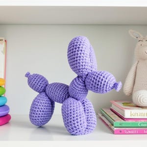 Balloon Animal Dog Crochet PATTERN | ONLY Instant DOWNLOAD | Puppy Amigurumi | Dog Amigurumi | animal crochet | puppy balloon animal pattern