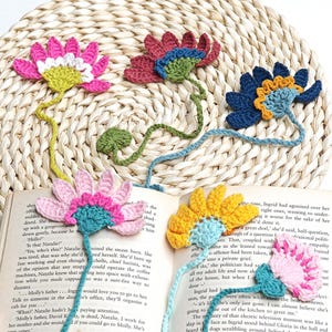 Gehäkeltes Lesezeichen,Biene,Mini Katzen Lesezeichen,Sonnenblume Lesezeichen,Geschenk für Buchliebhaber,Geschenk für einen Leser,gehäkeltes Buchliebhaber