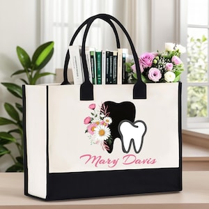 Custom Dentist Bag,Custom Dental,Dental Nurse Gift,Dental Student Gift,Dental Gift Idea,Gift For Dentist,Dental Graduation,Orthodontist
