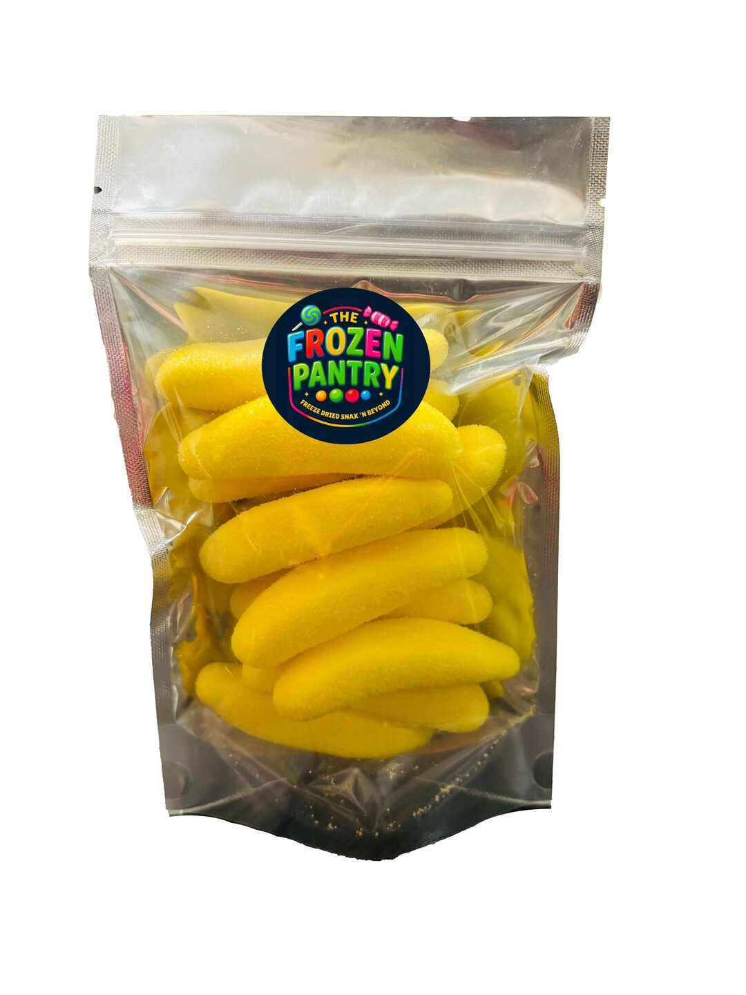 Freeze Dried Banana Crunchy Fruit Candy 2 Oz Bag - Etsy