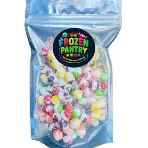 Extra Sour Rainbow Crunch – Freeze-Dried Fruity Candy