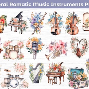 Violin and Piano Wall Art - Etsy