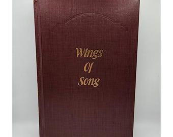 Wings of Song Hardcover Hymnal Unity Congregational Music Songbook 1993