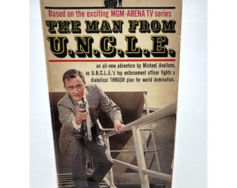 The Man From Uncle by Michael Avallone 1965 Ace Books MGM TV