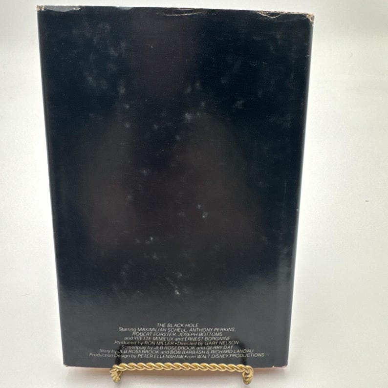 The Black Hole Alan Dean Foster Disney Science Fiction 1979 Del Rey HCDJ BCE image 2