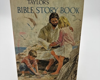 Taylor's Bible Story Book Kenneth N Taylor 1973 Tyndale Hardcover Vintage